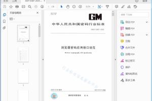 GM/T 0087—2020 浏览器密码应用接口规范[高清PDF]