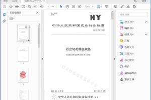 NY/T 3706—2020 百合切花等级规格[高清PDF]