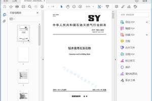 SY/T 5061—2020 钻井液用石灰石粉[高清PDF]