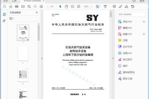 SY/T 5525—2020 石油天然气钻采设备旋转钻井设备 上部和下部方钻杆旋塞阀[高清PDF]