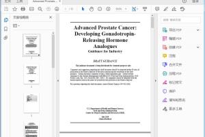 FDA Advanced Prostate Cancer Developing Gonadotropin-Releasing Hormone Analogues