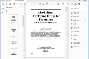 FDA Alcoholism  Developing Drugs for Treatment