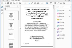 FDA Annual Status Report Information and Other Submissions for Postmarketing Requirements and Commitments Using Forms FDA 3988 and FDA 3989