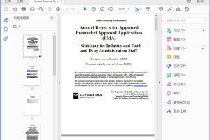 FDA Annual Reports for Approved Premarket Approval Applications (PMA) 