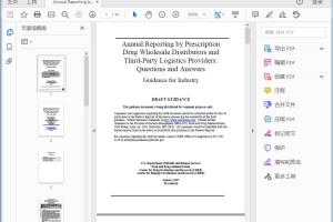 FDA Annual Reporting by Prescription Drug Wholesale Distributors and Third-Party Logistics Providers Questions and Answers