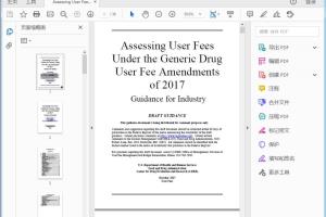 FDA Assessing User Fees Under the Generic Drug User Fee Amendments of 2017 Guidance for Industry