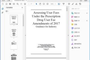 FDA Assessing User Fees Under the Prescription Drug User Fee Amendments of 2017