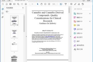 FDA Cannabis and Cannabis-Derived Compounds Quality Considerations for Clinical Research