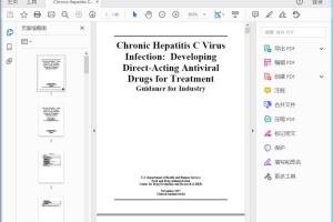 FDA Chronic Hepatitis C Virus Infection  Developing Direct-Acting Antiviral Drugs for Treatment