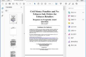FDA Civil Money Penalties and No-Tobacco-Sale Orders for Tobacco Retailers Responses to FAQs(Revised)