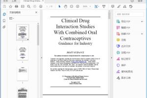 FDA Clinical Drug Interaction Studies With Combined Oral Contraceptives Guidance for Industry Draft