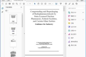 FDA Compounding and Repackaging of Radiopharmaceuticals by State-Licensed Nuclear Pharmacies and Federal Facilities
