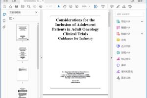 FDA Considerations for the Inclusion of Adolescent Patients in Adult Oncology Clinical Trials