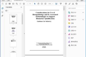 FDA Considerations for Use of Histopathology and Its Associated Methodologies to Support Biomarker Qualification