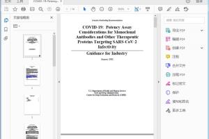 FDA COVID-19 Potency Assay Considerations for Monoclonal Antibodies and Other Therapeutic Proteins Targeting SARS-CoV-2 Infectivity