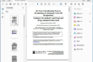FDA De Novo Classification Process (Evaluation of Automatic Class III Designation)