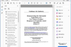 FDA Demonstrating the Substantial Equivalence of a New Tobacco Product Responses to Frequently Asked Questions