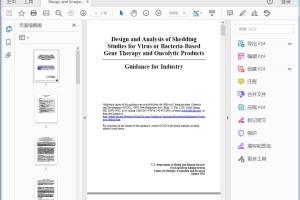 FDA Design and Analysis of Shedding Studies for Virus or Bacteria-Based Gene Therapy and Oncolytic Products