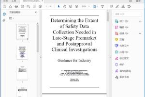 FDA Determining the Extent of Safety Data Collection Needed in Late Stage Premarket and Postapproval Clinical Investigations