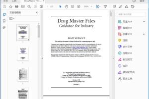 FDA Drug Master Files Guidance for Industry