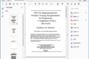 FDA DSCSA Implementation Product Tracing Requirements for Dispensers — Compliance Policy (Revised)