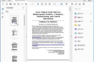 FDA Early Clinical Trials With Live Biotherapeutic Products Chemistry, Manufacturing, and Control Information