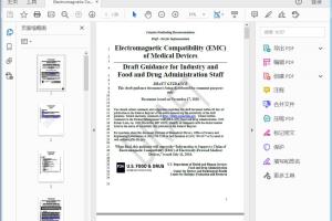 FDA Electromagnetic Compatibility (EMC) of Medical Devices Draft